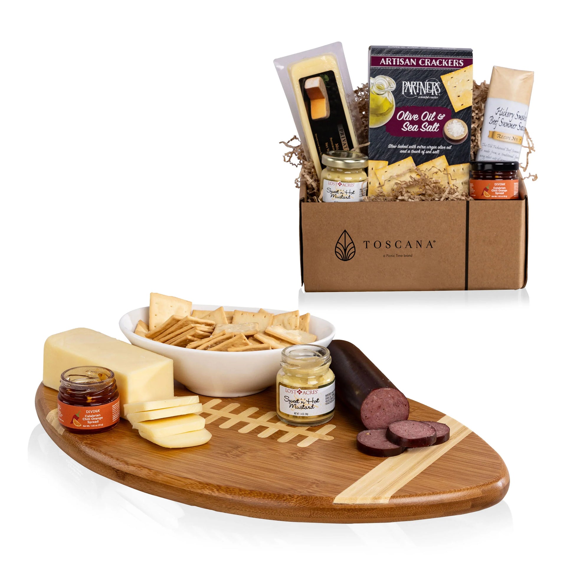 Touchdown! Cutting Board with Gourmet Gift Pack image 5