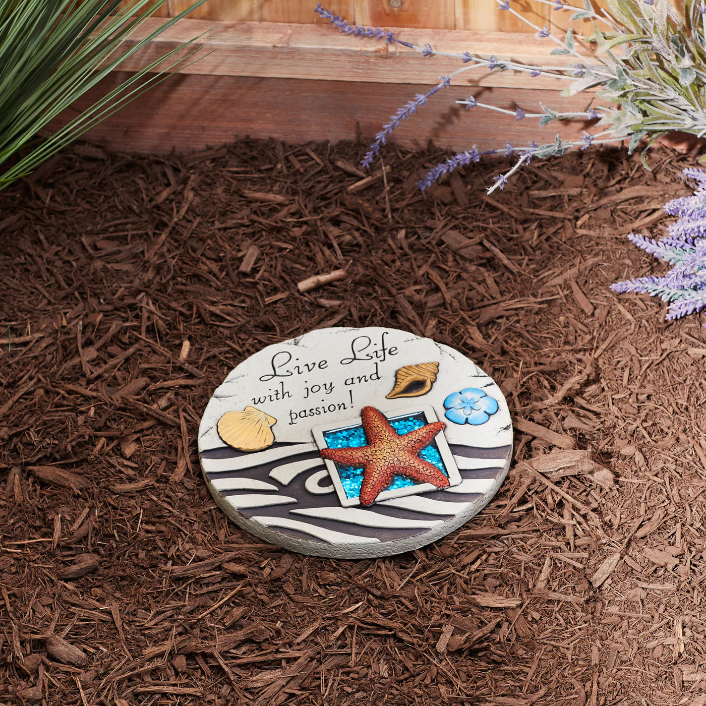 LIVE LIFE WITH JOY AND PASSION! STEPPING STONE