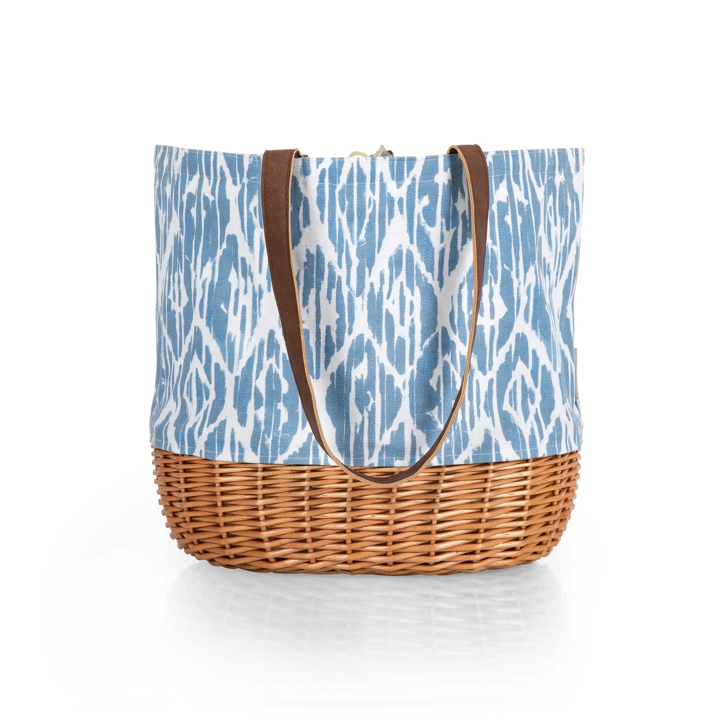 Coronado Canvas and Willow Basket Tote image 15