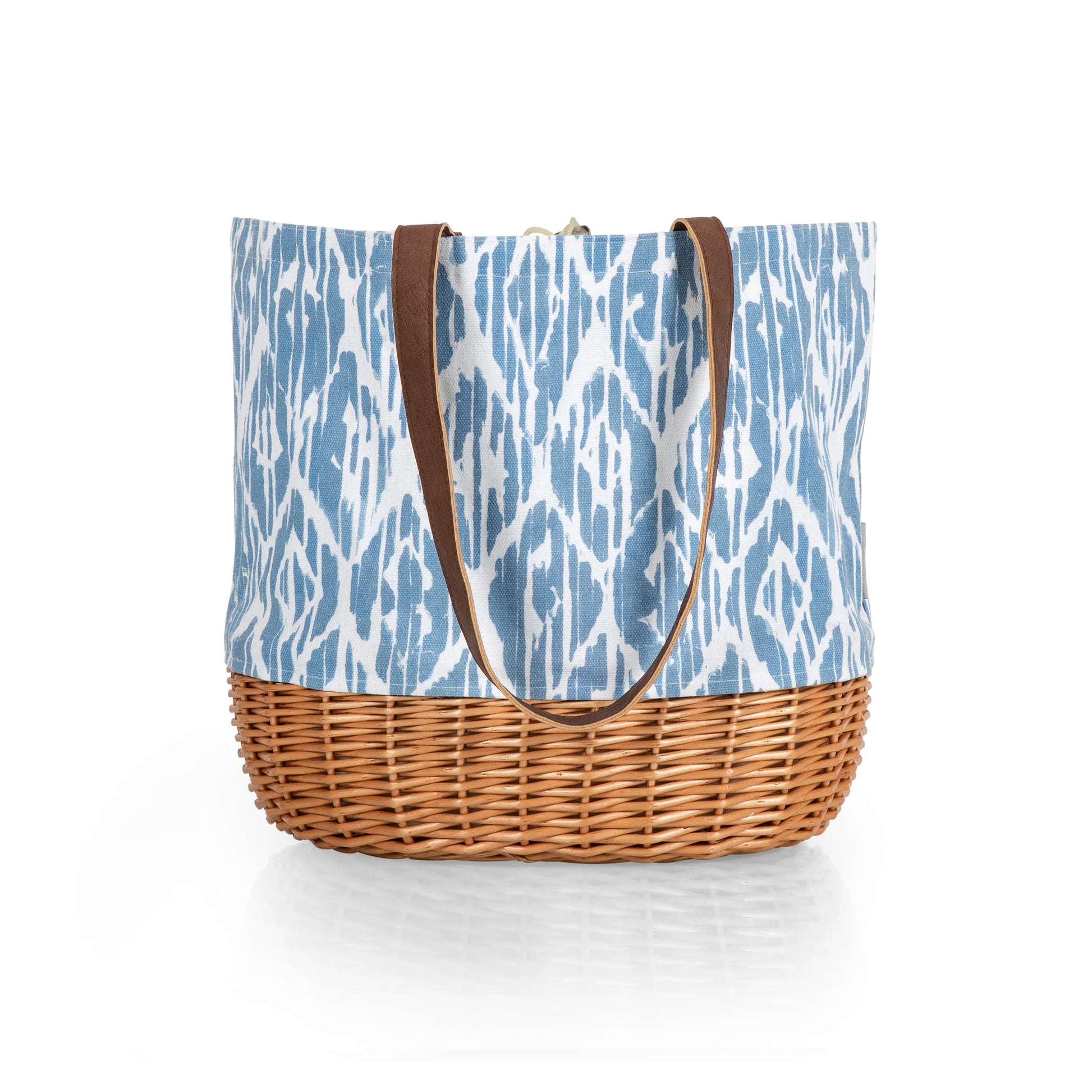 Coronado Canvas and Willow Basket Tote image 15