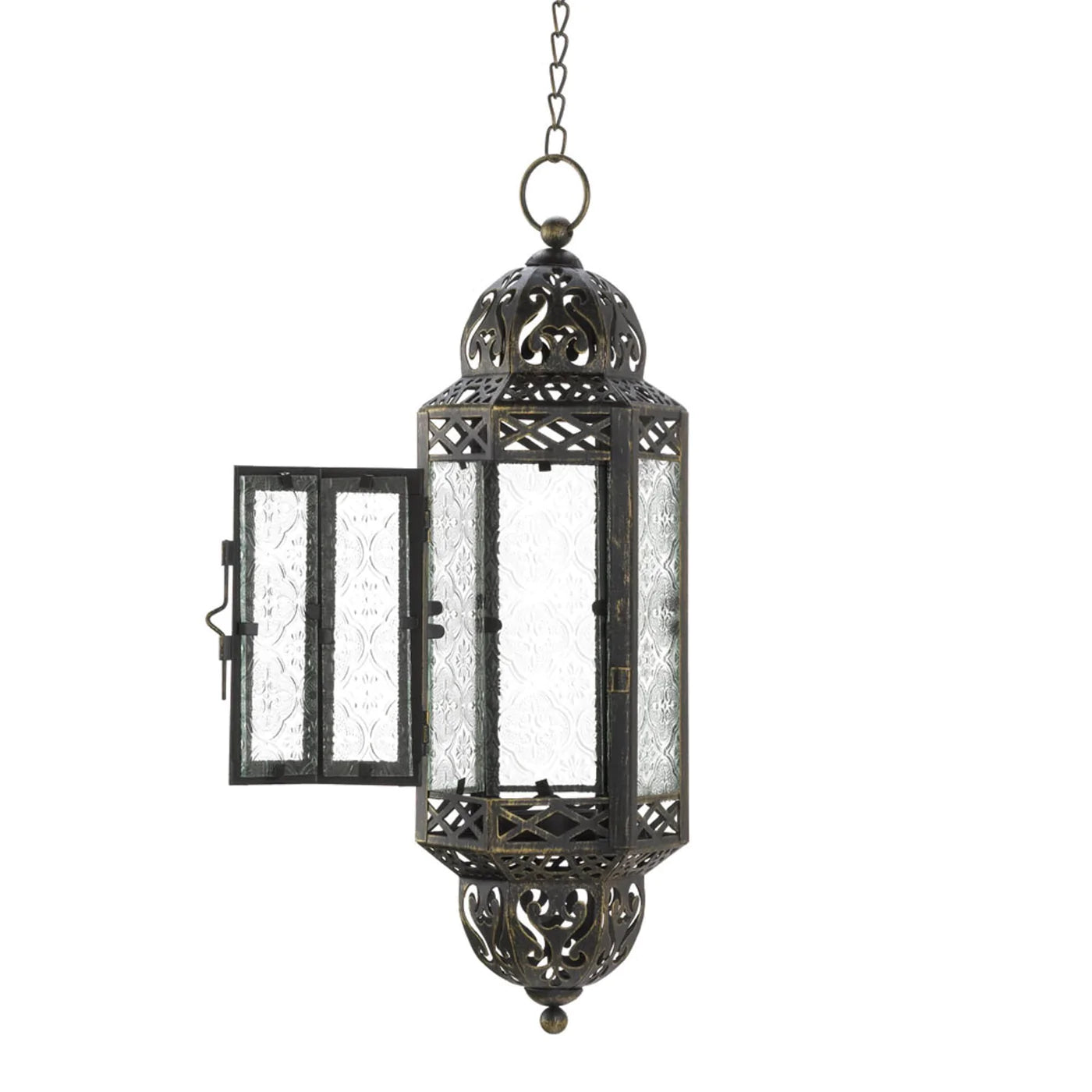 Victorian Hanging Candle Lantern image 3