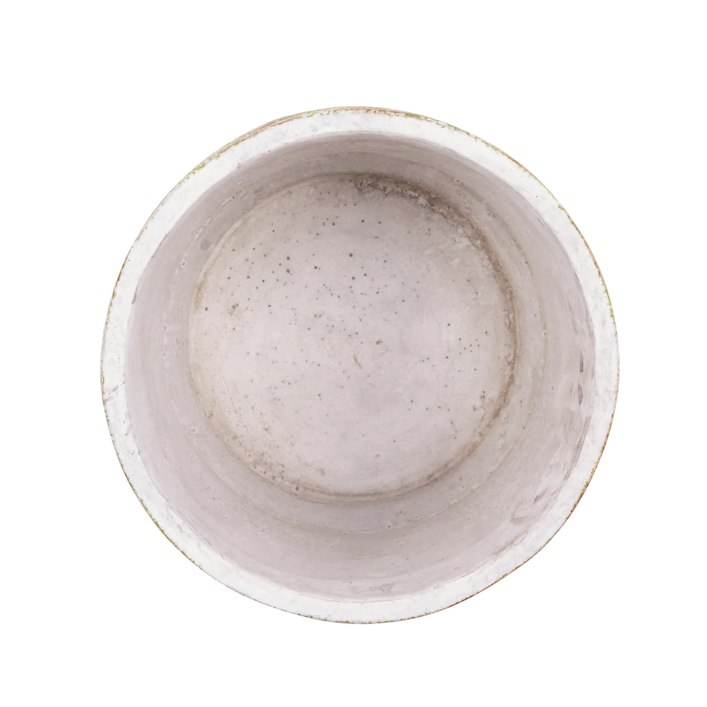 Abstract Gold and White Cement Flower Pot Set/2 image 2