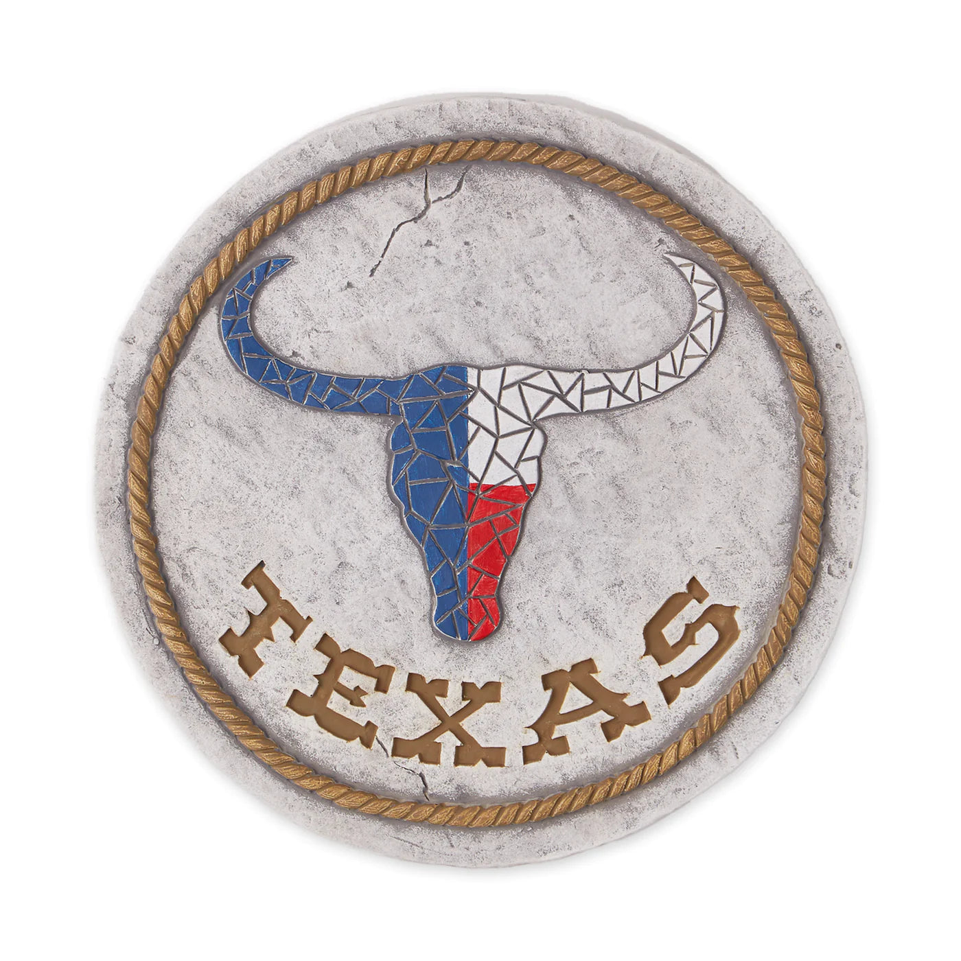 Texas Proud Stepping Stone-Texas Longhorn Flag image 0