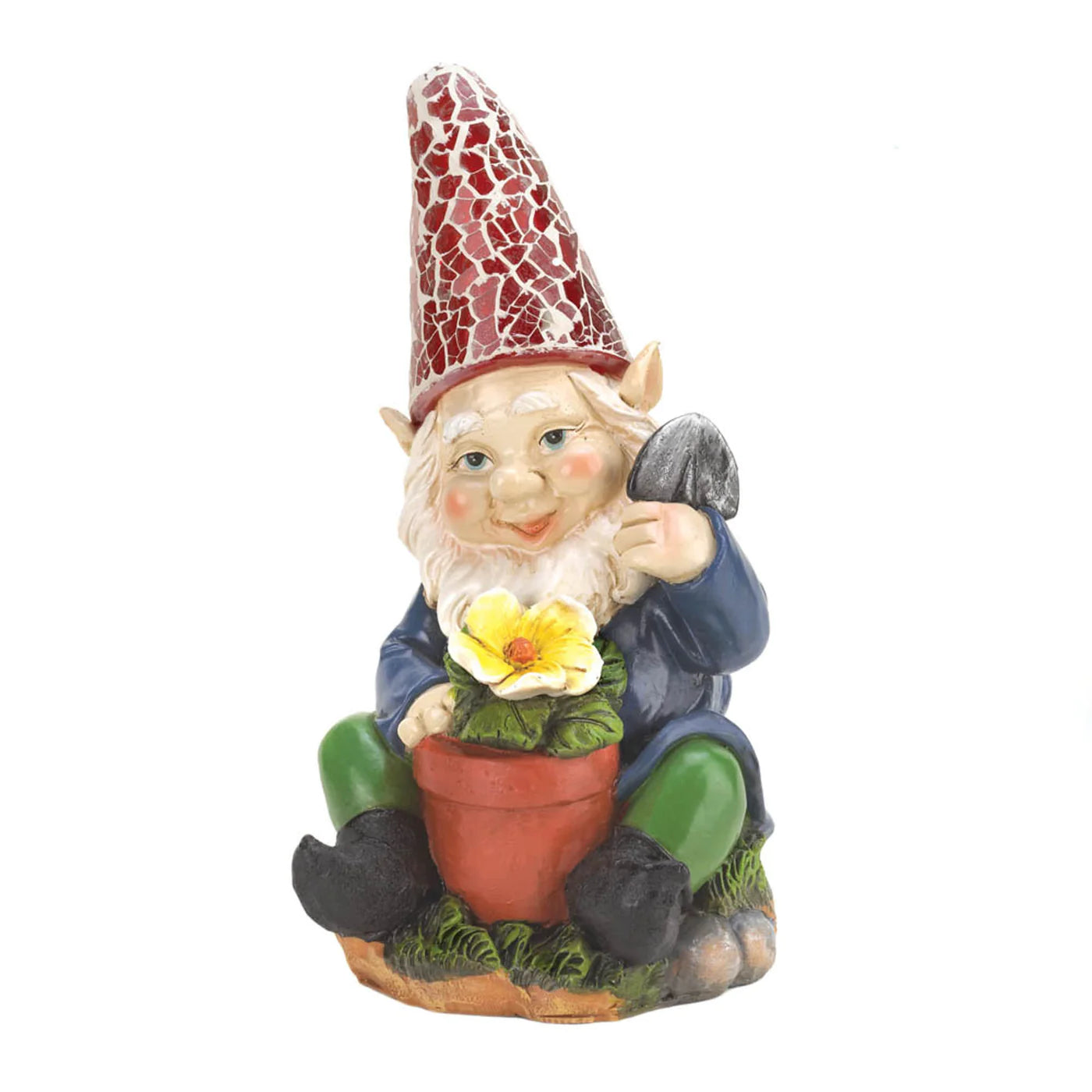 Gardening Gnome Solar Statue image 0