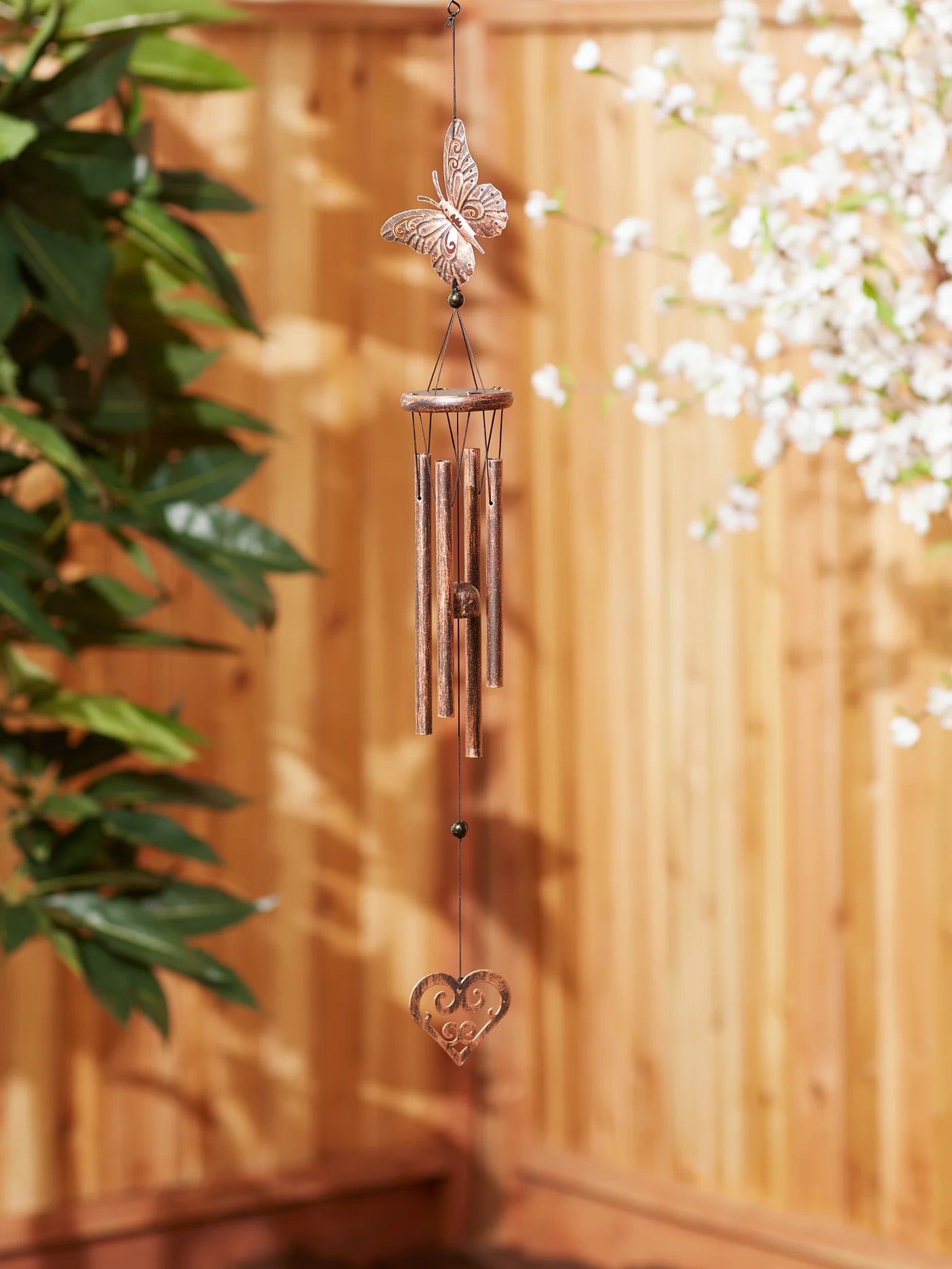 Butterfly and Heart Wind Chimes image 4