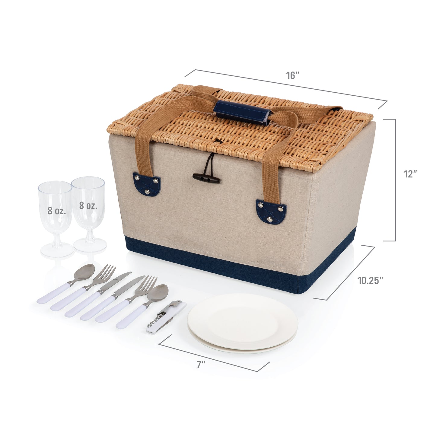 Boardwalk Picnic Basket for 2 image 2