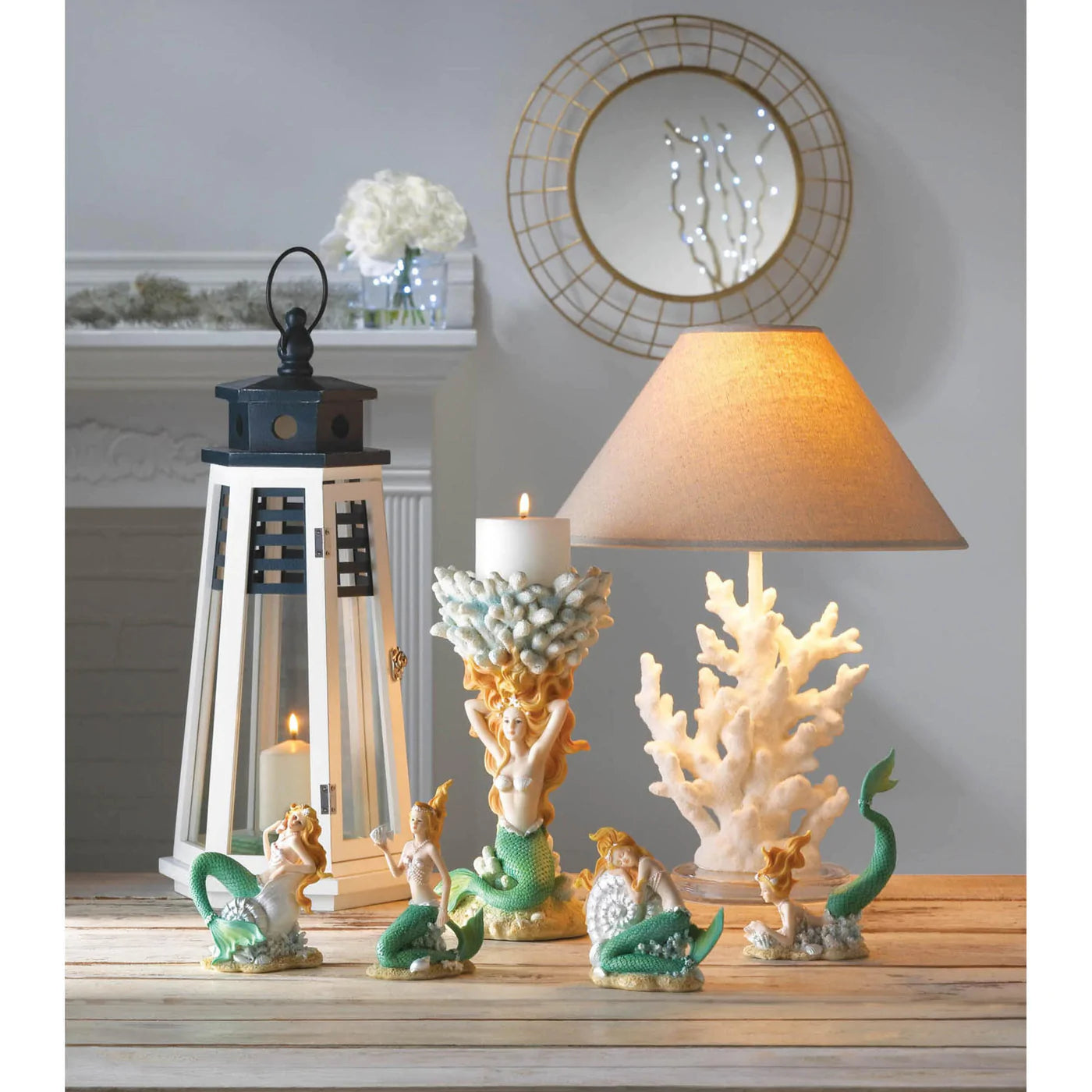 White Coral Table Lamp image 4