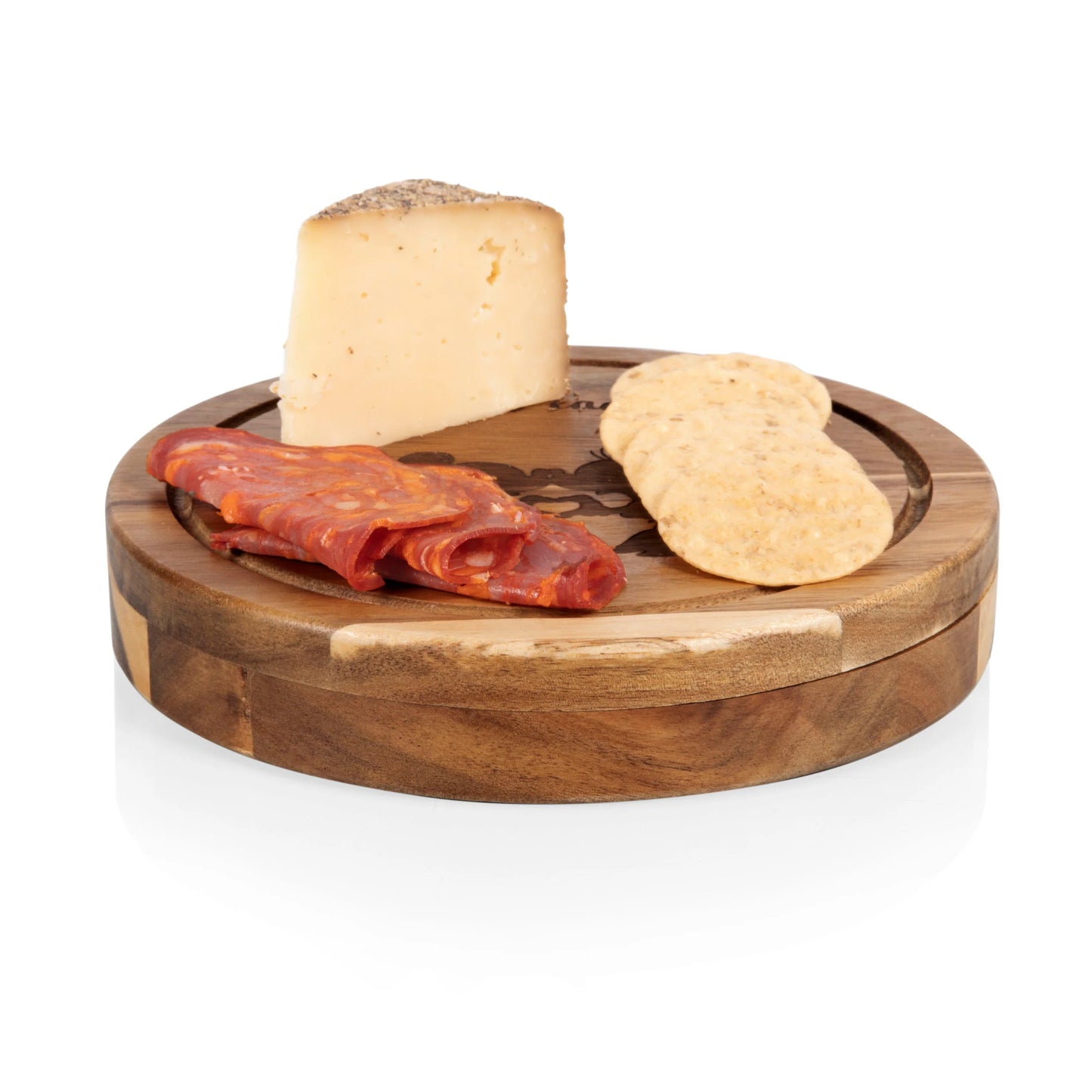 Mickey & Minnie Mouse - Acacia Brie Cheese Cutting Board & Tools Set