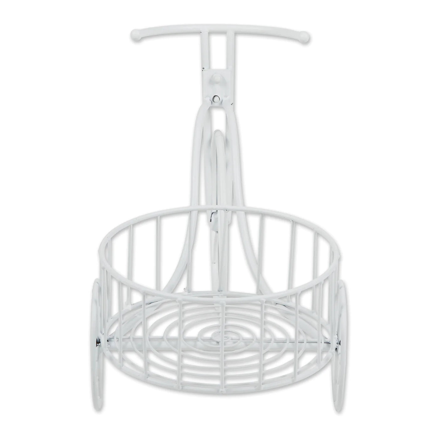 White Tricycle Plant Display image 2