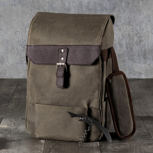 2 Bottle Insulated Wine & Cheese Cooler Tote