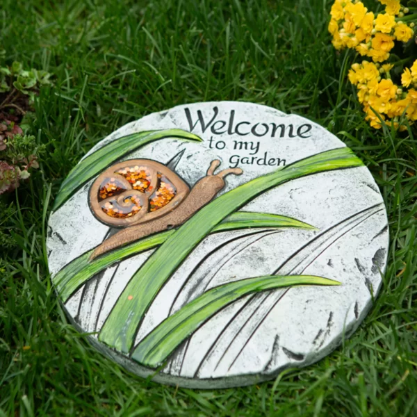 Welcome to my Garden Stepping Stone
