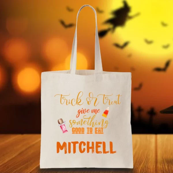 Halloween Trick or Treating Tote
