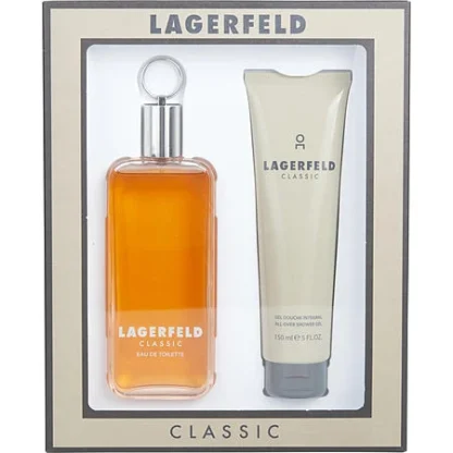 Lagerfeld Eau De Toilette Spray 5 oz & Shower Gel 5 oz