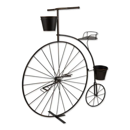 OLD-FASHIONED BICYCLE PLANT STAND