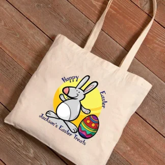 Personalized Easter Canvas Bag - Easter Treats