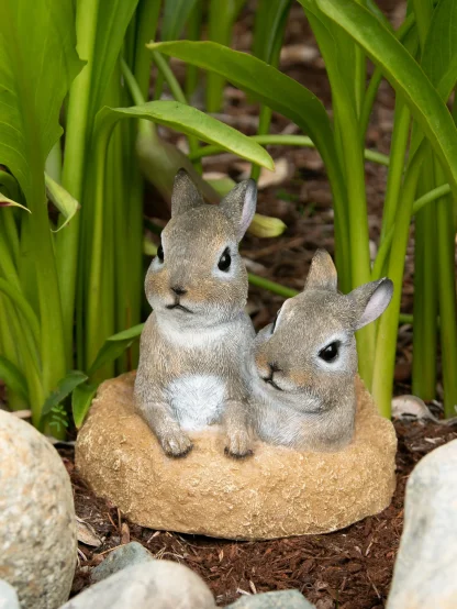 Peek-A-Boo Garden Bunnies Decor - Image 4