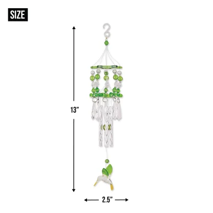 Green Hummingbird Windchime - Image 6