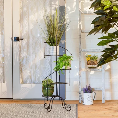 Spiral Showcase Plant Stand - Image 5